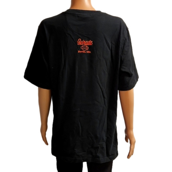 𝅺Harley Davidson T-shirt Jersey (code-G015) - Picture 2 of 3